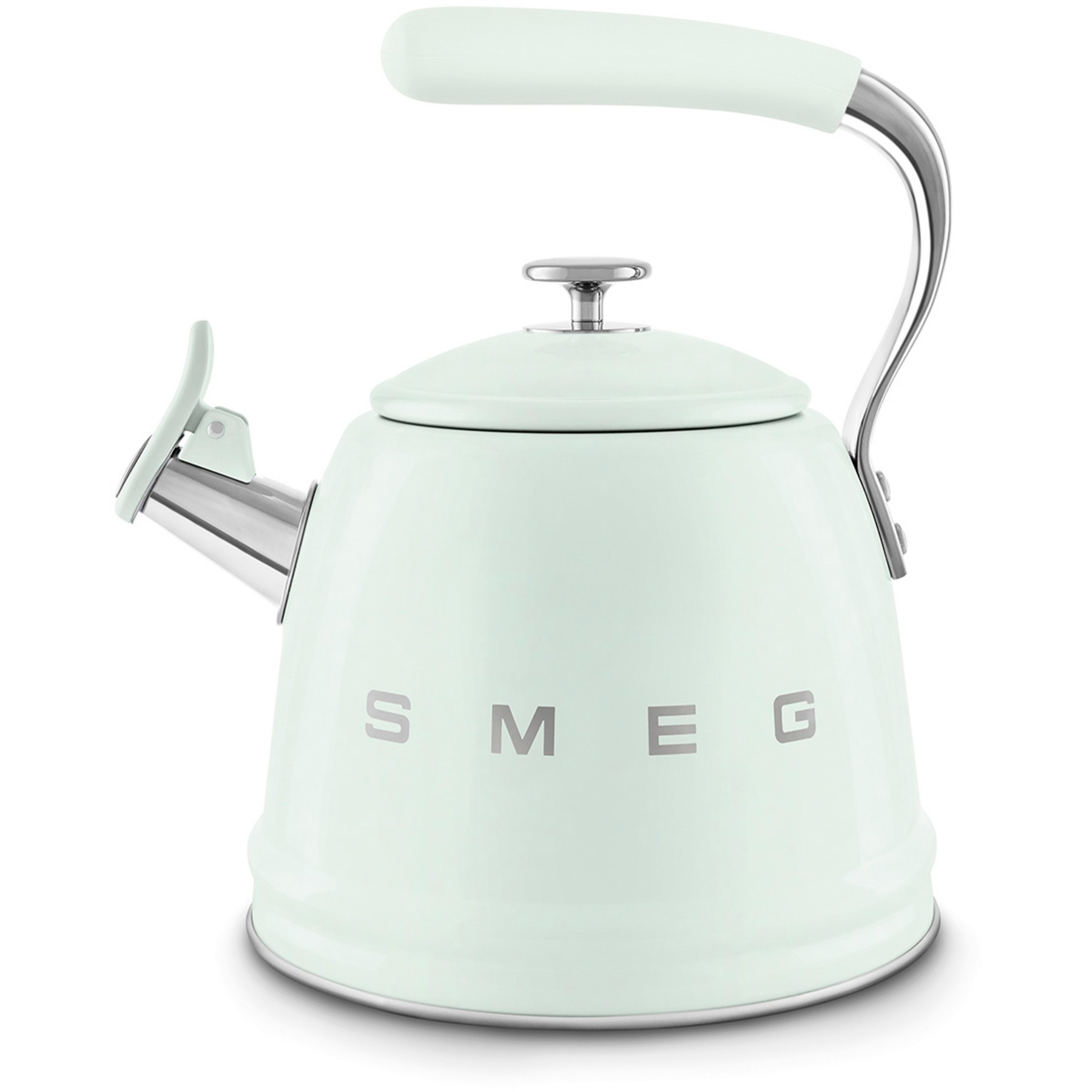 Bouilloire SMEG sifflante 2.3L vert pastel