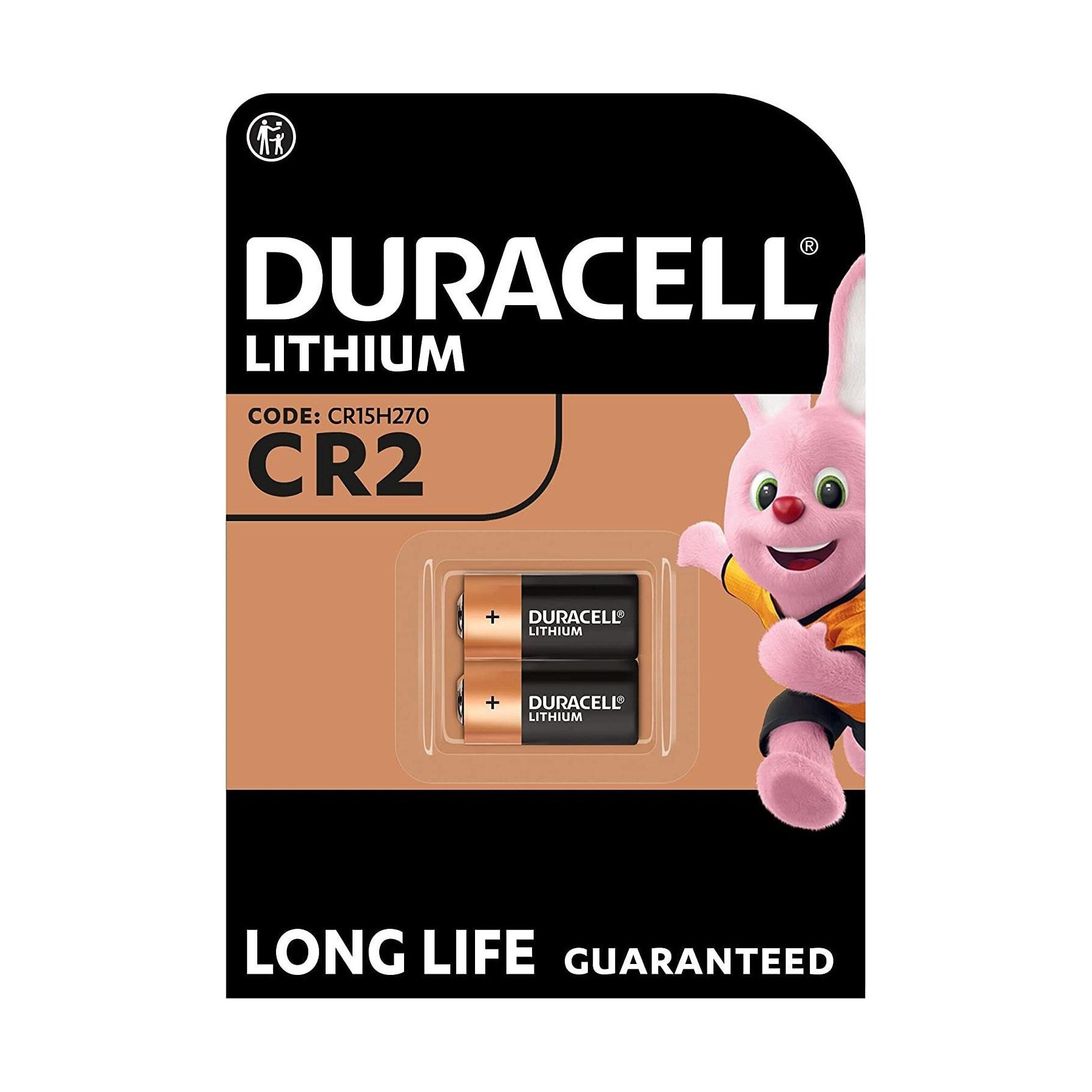 Pile DURACELL CR2