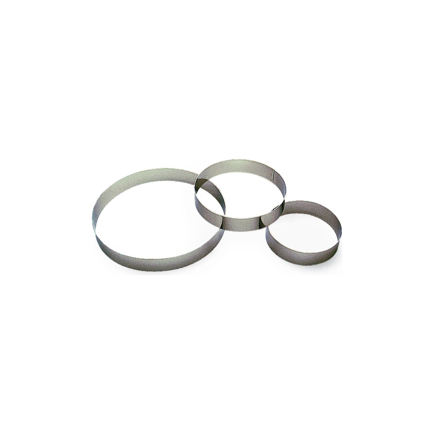 Cercle pâtisserie GOBEL Cercle à entremets inox - épaisseur 10/1
