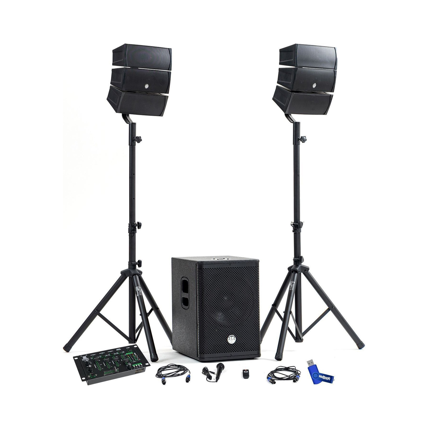 Pack sono BM SONIC Pack Sonorisation DJ complet BMSONIC BMS