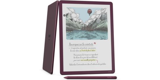 Bloc-notes numérique AMAZON Kindle Scribe Colorsoft 64go 2026 figue