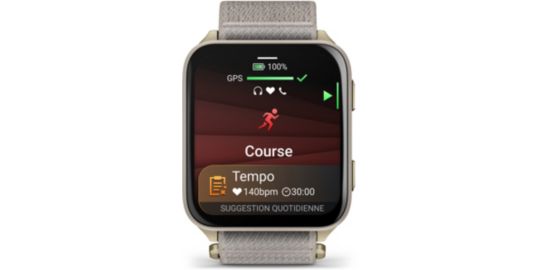 Montre connectée GARMIN Venu X1 Soft Gold Lin