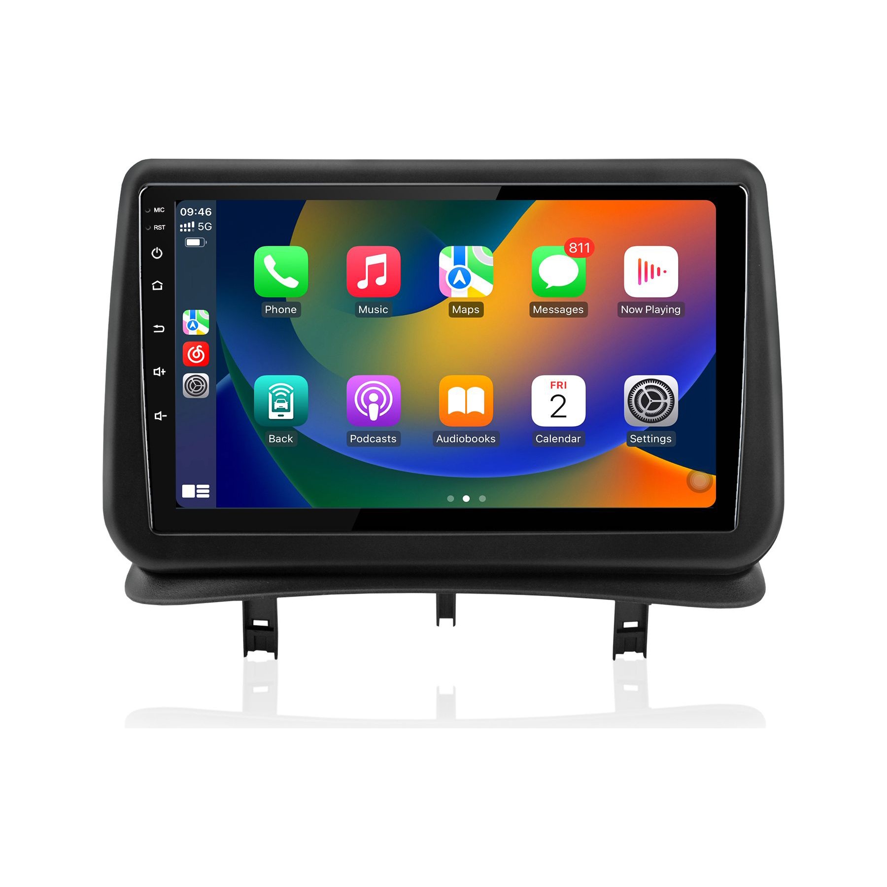 Autoradio connecté JUNSUN pour Renault Clio 3 2005-14 WIFI Carplay
