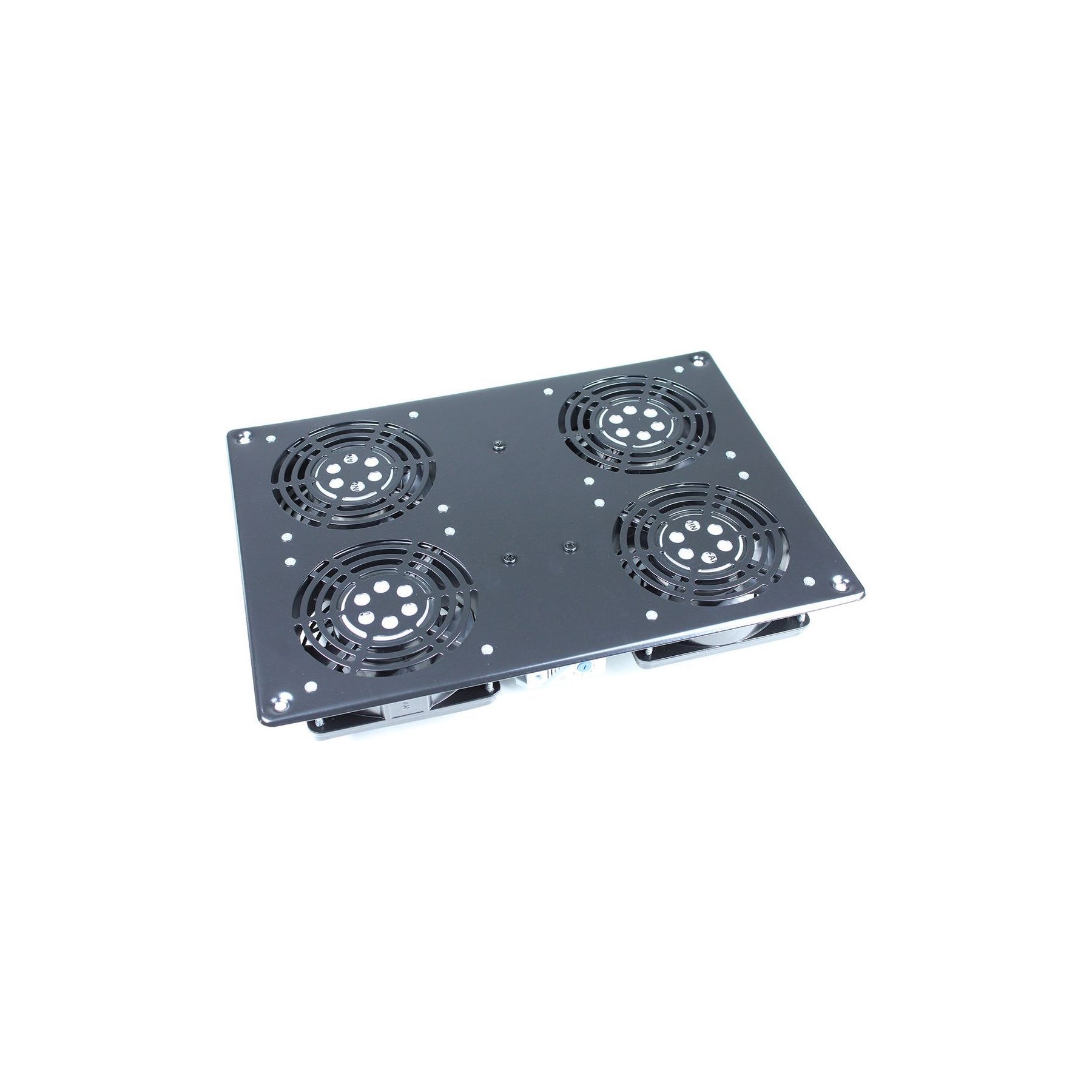 Accessoire rack KIMEX Bloc 4 ventilateurs baie 19"+ thermostat