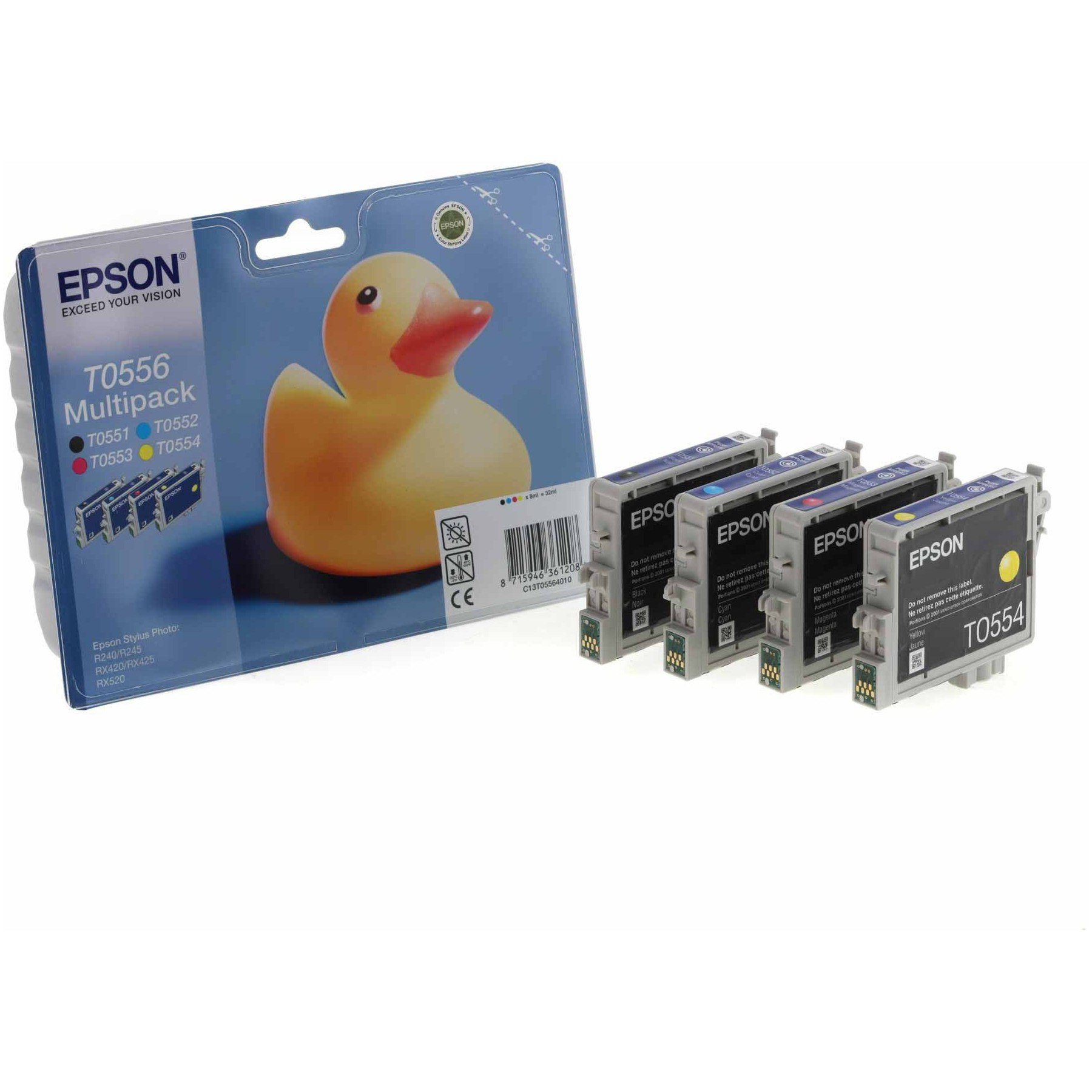 Cartouche d'encre EPSON T0556 série canard