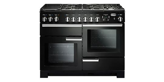 Cuisinière FALCON PRO DELUX110 MIXT NOIR CHROME