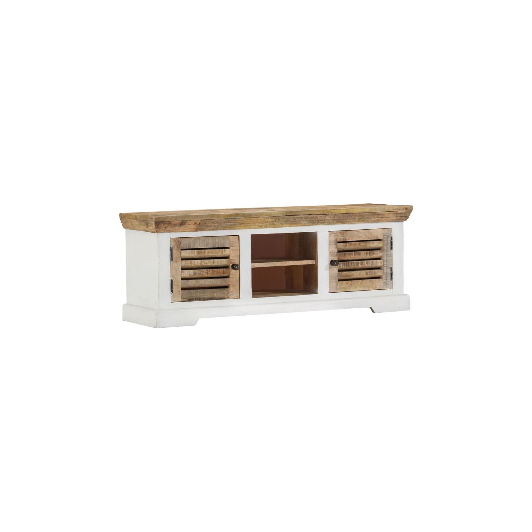 Meuble TV HELLOSHOP26 Meuble TV multimédia étagère télévision