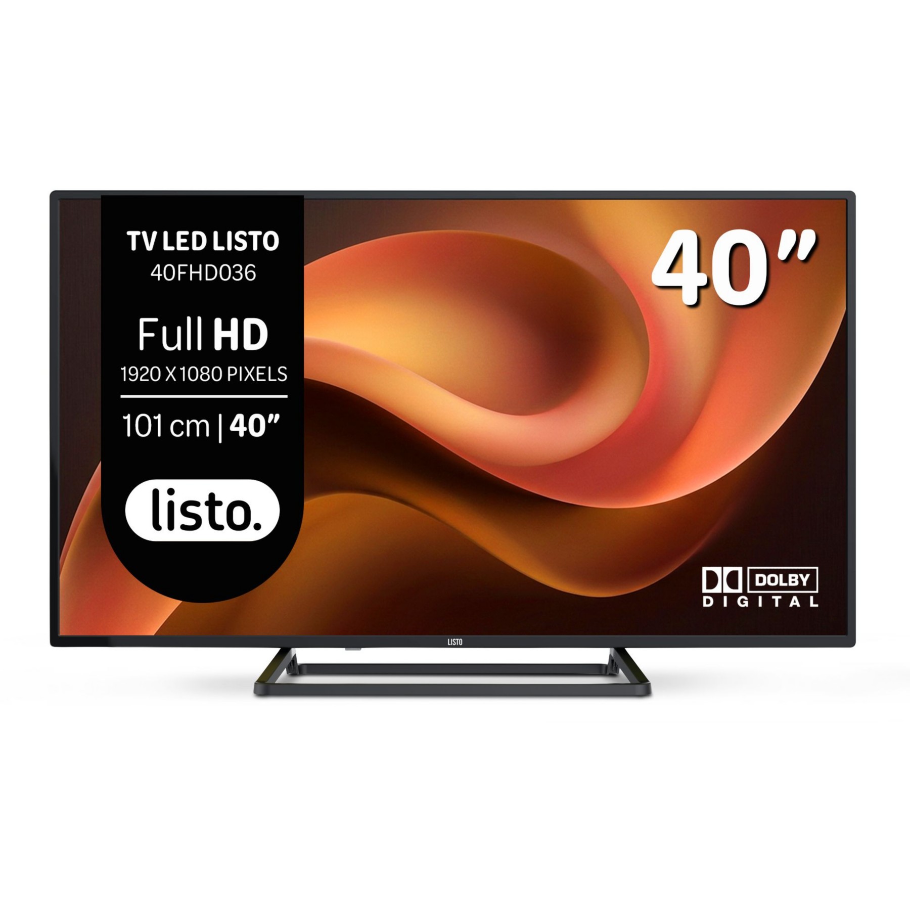 TV LED LISTO 40FHD036 (2022) 40" (101 cm)