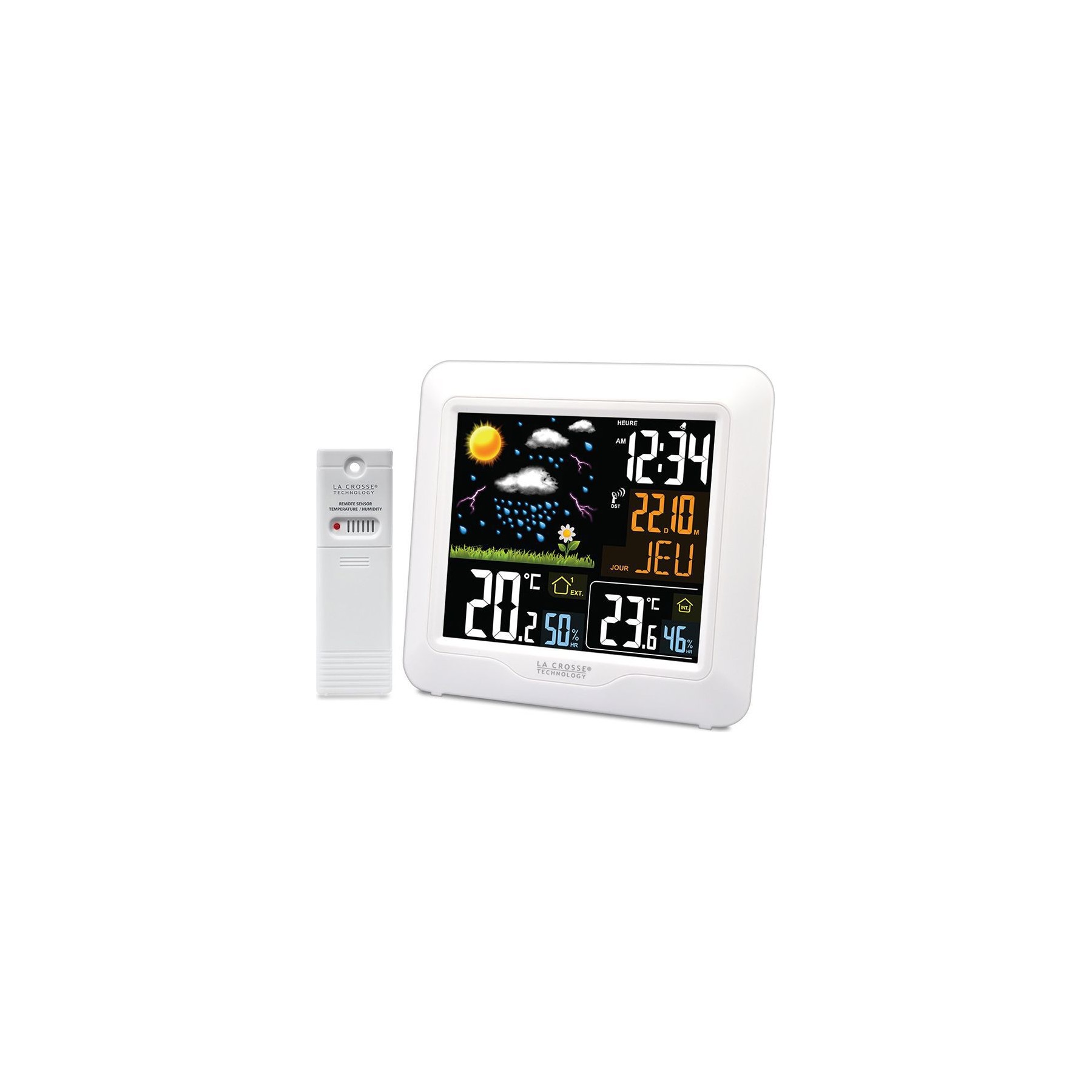 Station météo LA CROSSE TECHNOLOGY WS6820-WHI