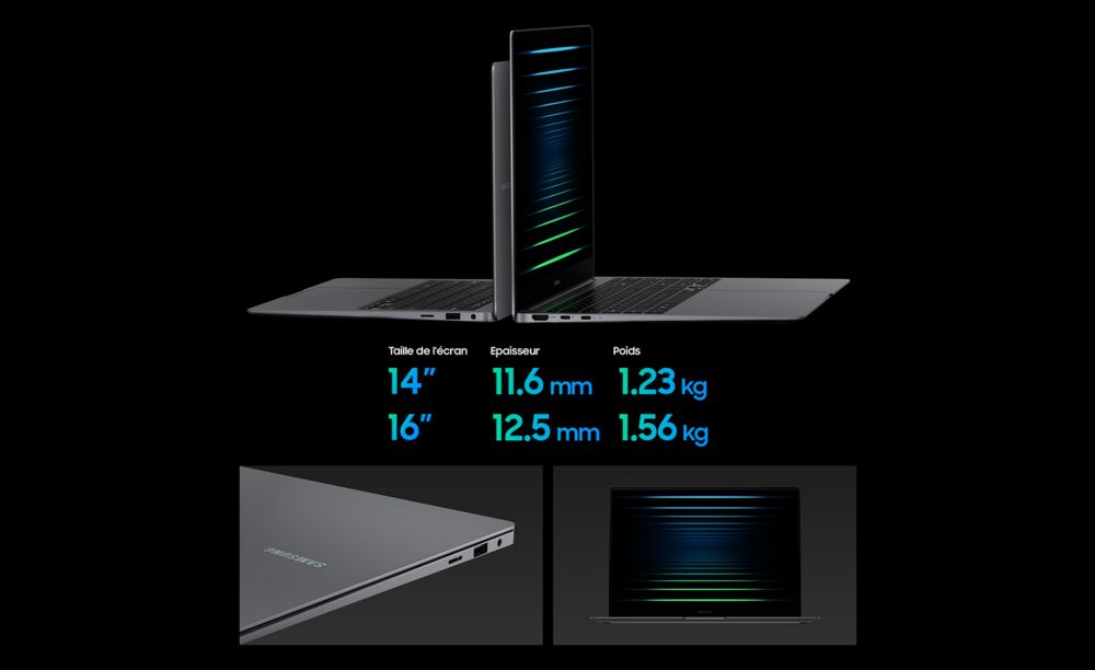 Ordinateur portable SAMSUNG Galaxy Book5 Pro 14'' Copilot+ PC Gris