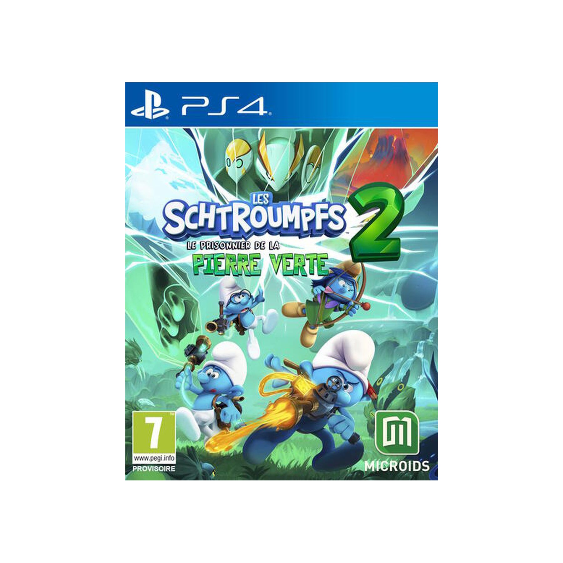Jeu PS4 MICROIDS Les Schtroumpfs 2 Le Prisonnier De La