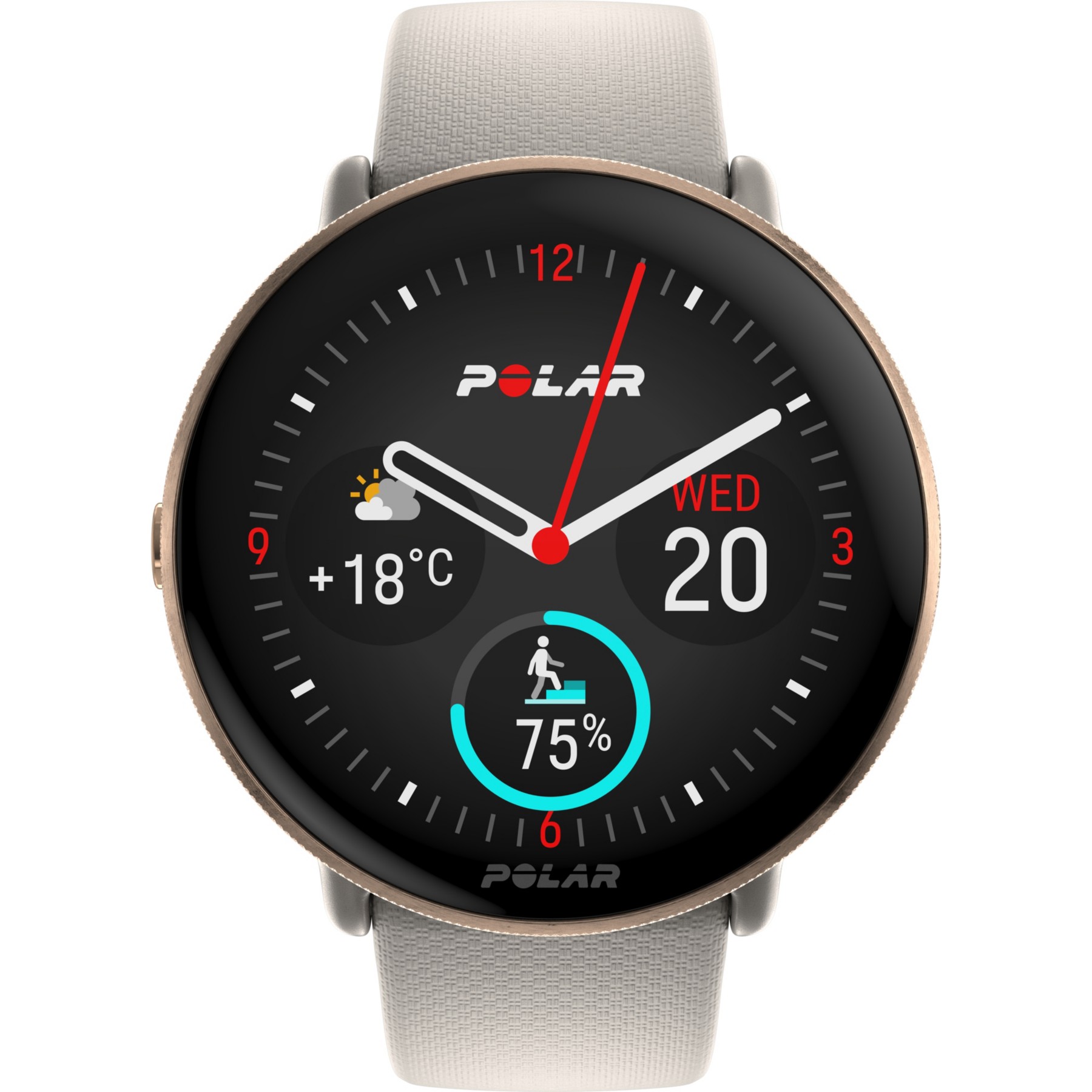 Montre sport POLAR Ignite 3 Greige/Sand S-L