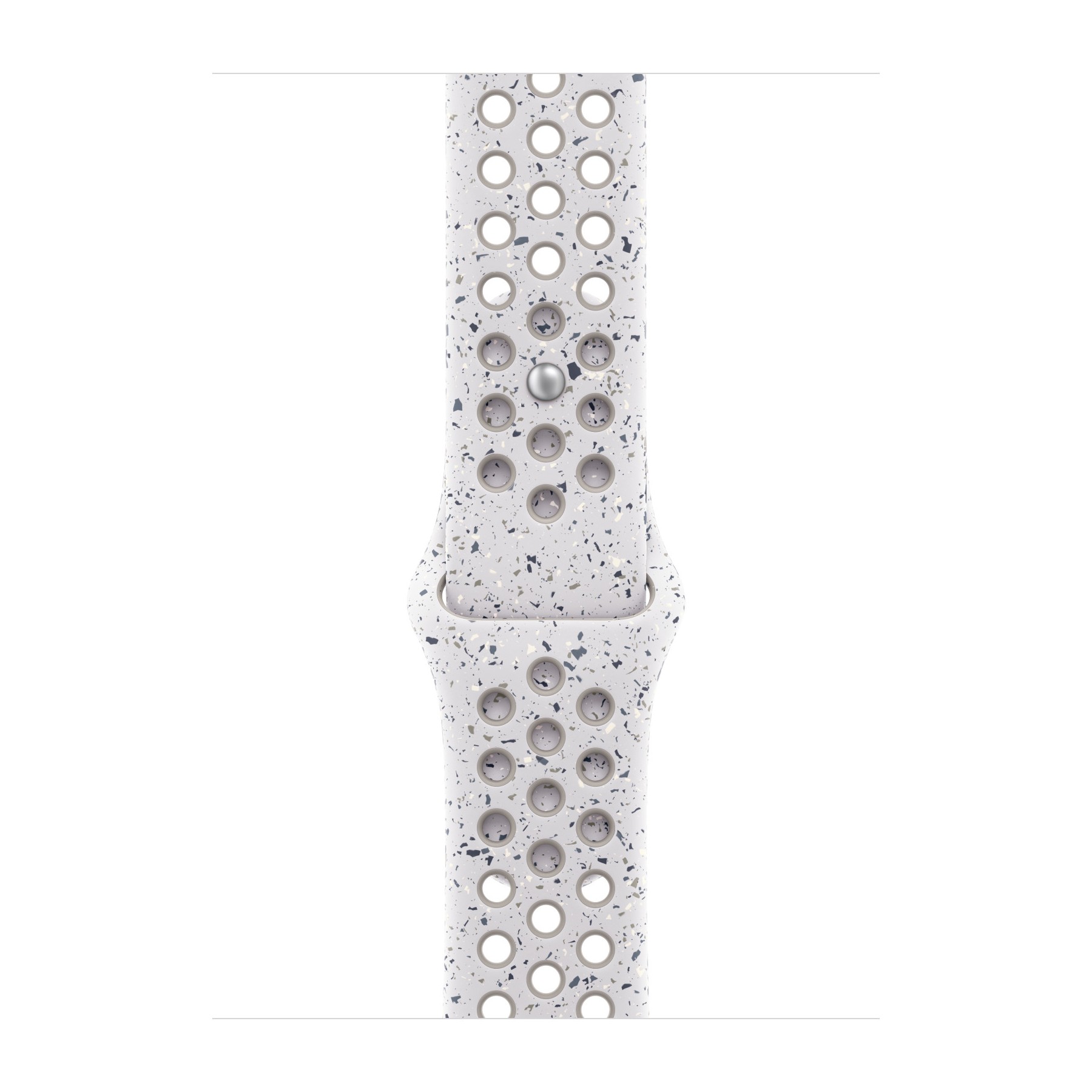 Bracelet APPLE 46 mm - S/M Sport Nike Gris voilé