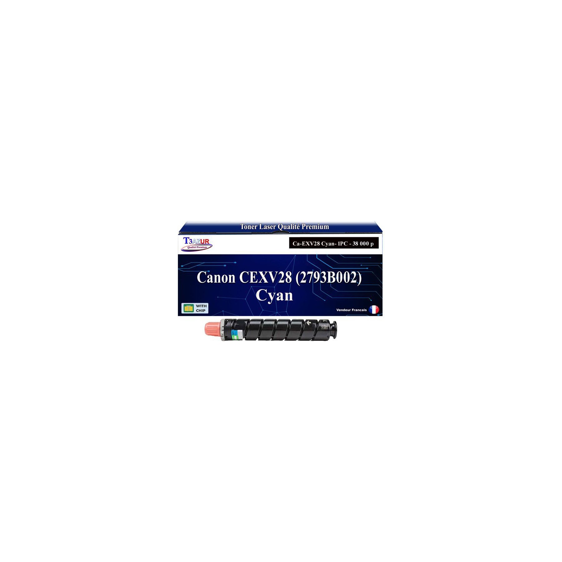 Toner T3AZUR pour Canon C5250i, C5255i, CEXV28 C