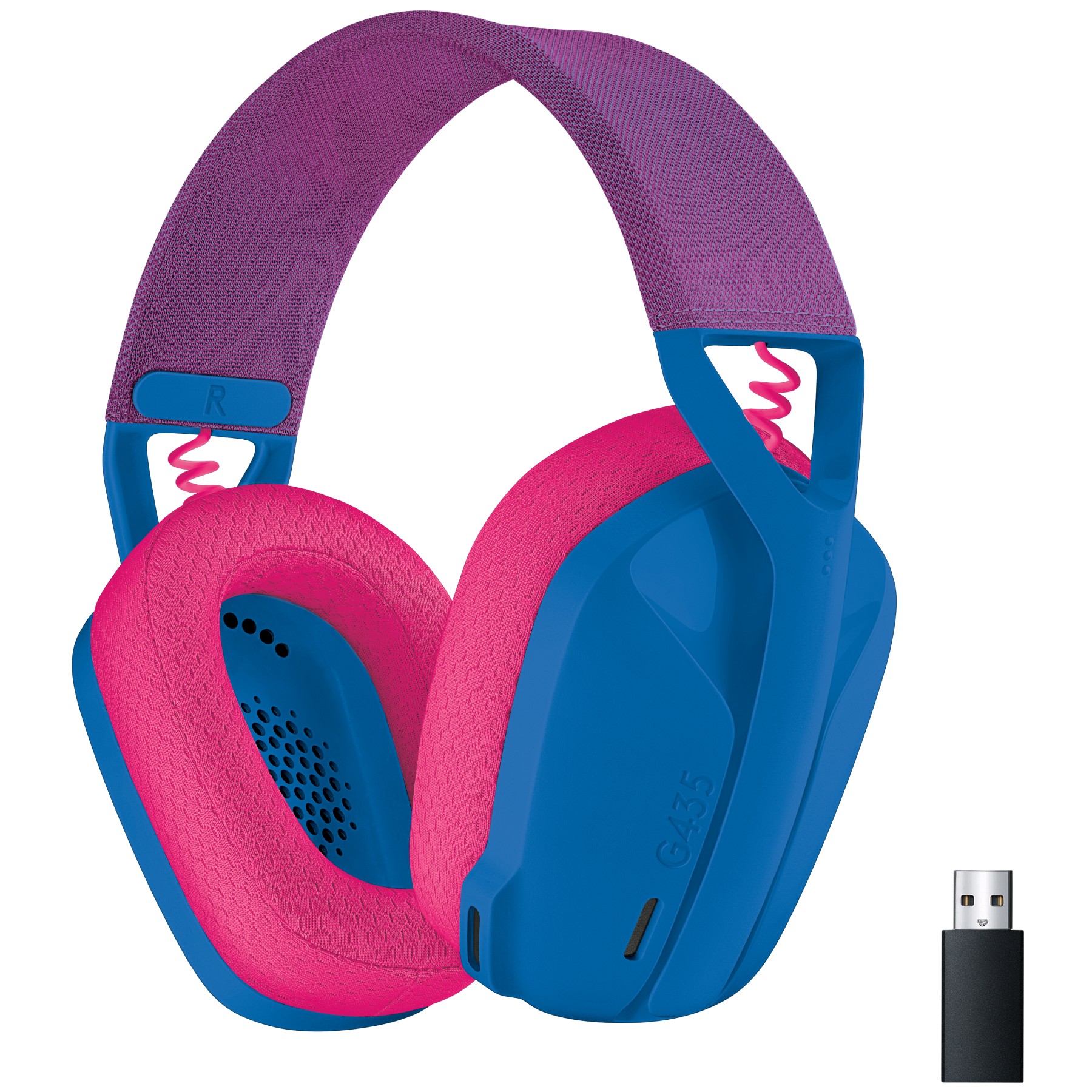 Casque gamer LOGITECH G435 Lightspeed Bluetooth Bleu