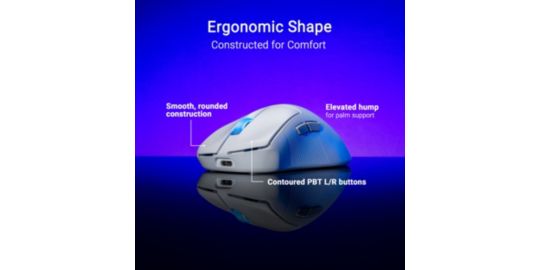 Souris Gamer Sans Fil ASUS ROG Keris II Wireless Ace Blanc