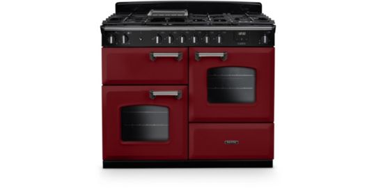 Piano de cuisson gaz FALCON NGC OC TAB GAZ 110 CM BORDEAUX CHROME