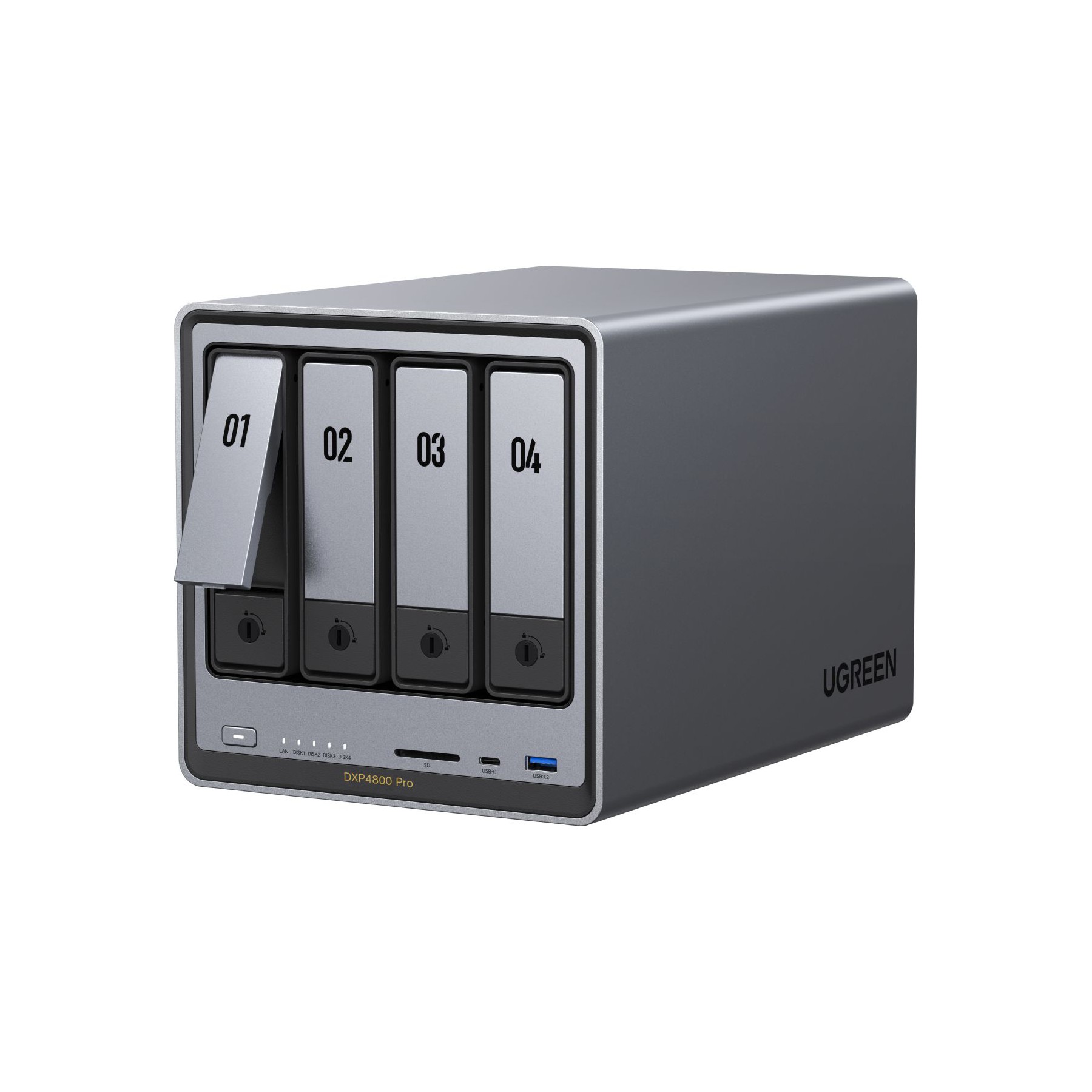Disque SSD interne UGREEN Nas 4 baies haute performance intel i3 1