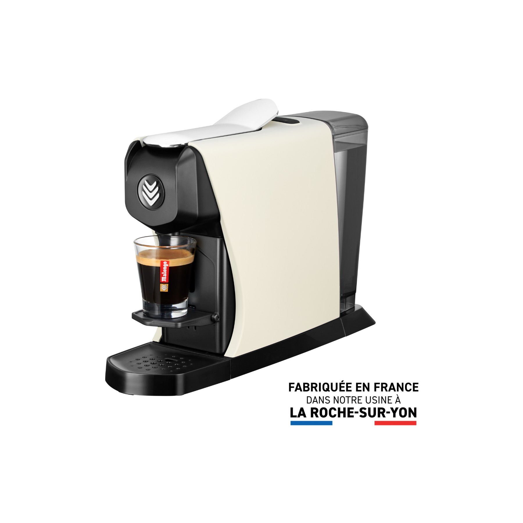 Cafetière à dosette MALONGO EOH CREME PASTEL