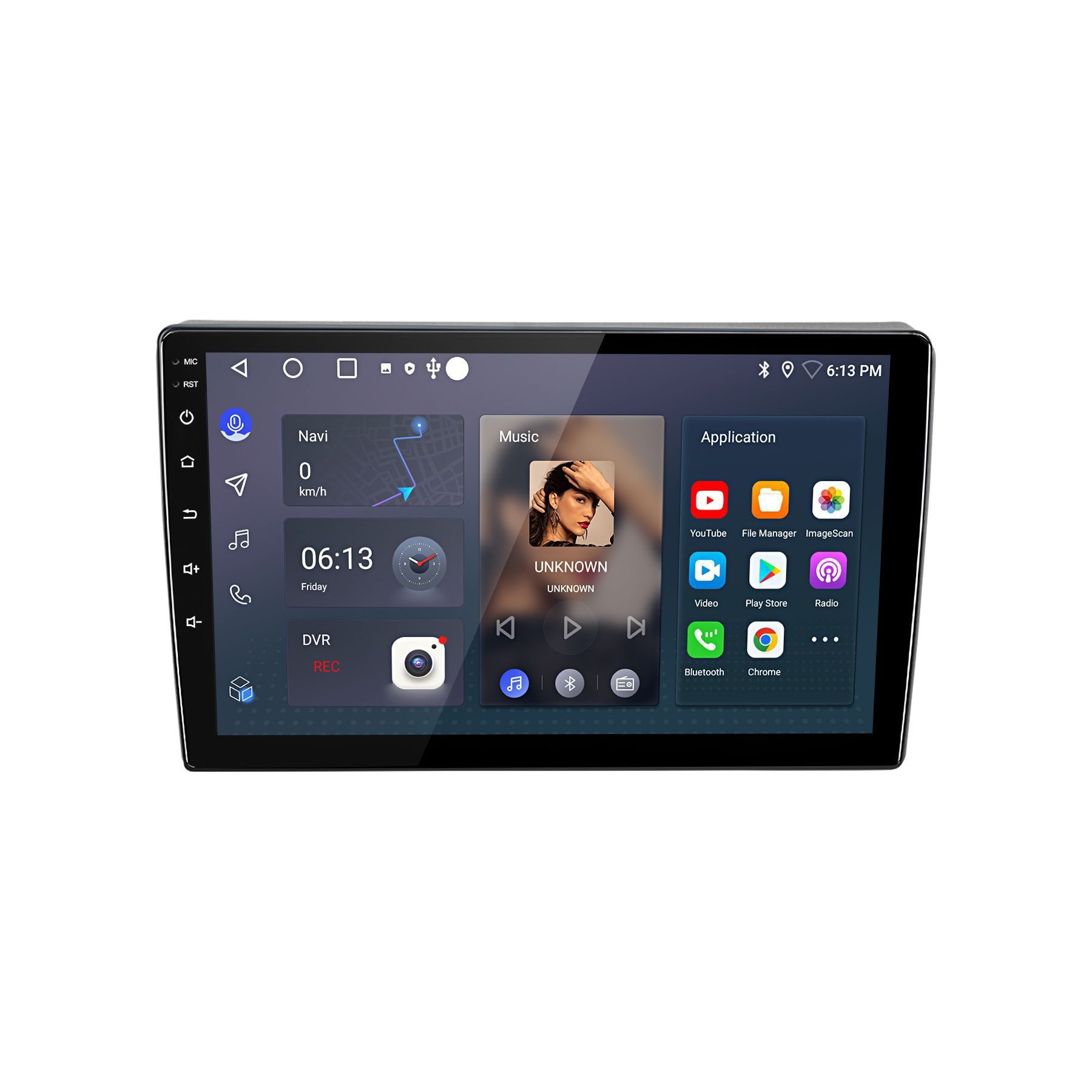 Autoradio connecté JUNSUN pour Volkswagen POLO 6+128G Carplay