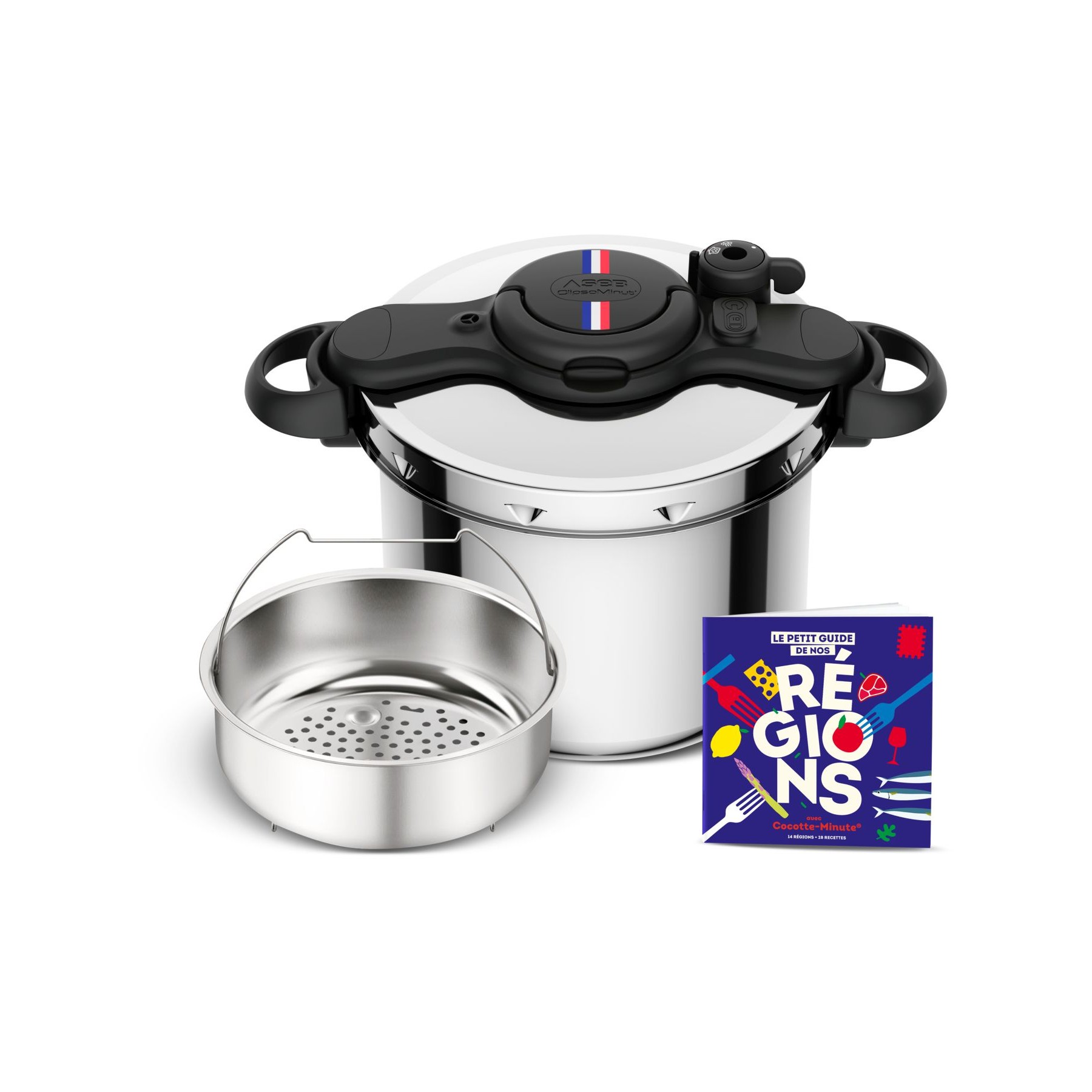 Autocuiseur SEB ClipsoMinut Cocotte de vos régions 9L