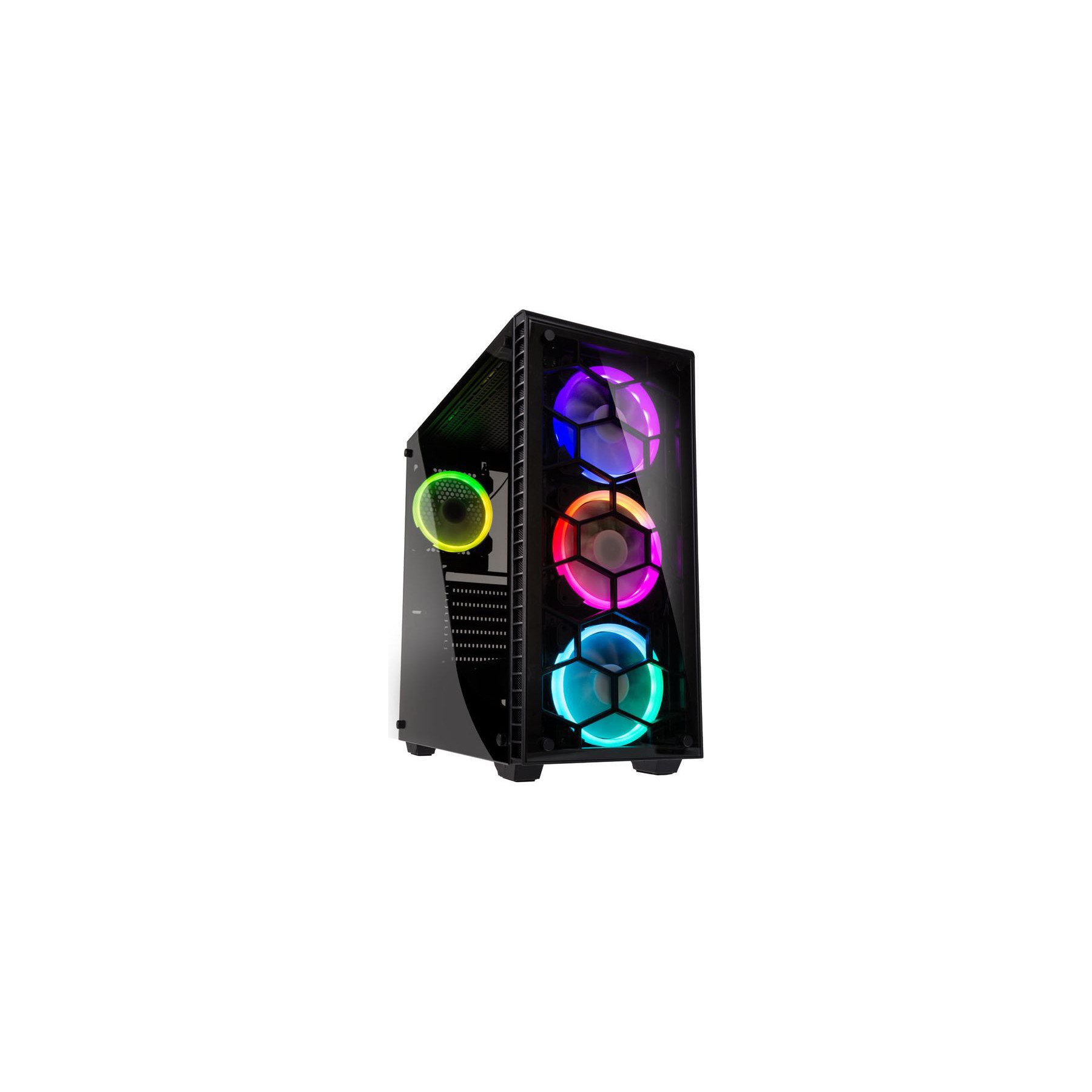 Boitier PC KOLINK Observatory RGB Midi Tower, Verre Trempé