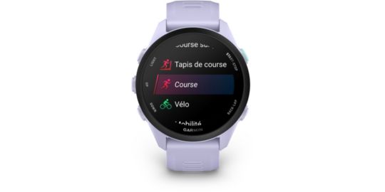 Montre connectée GARMIN Forerunner 70 lavande fraiche