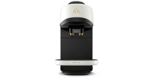 Cafetière à dosette PHILIPS LM9512/60 L'Or Barista Absolu Blanche - Cafés chauds ou glacés