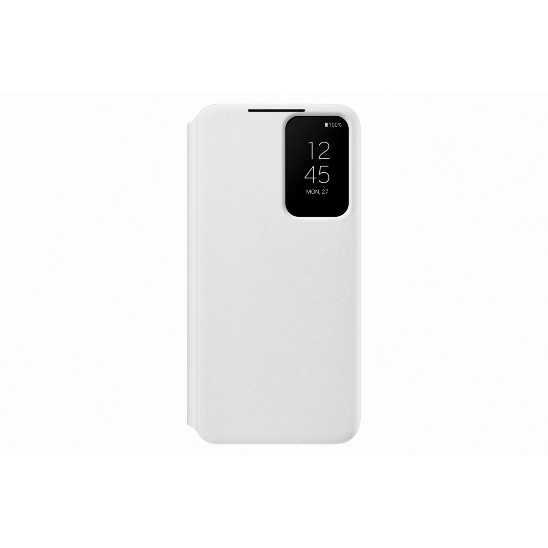 Etui SAMSUNG S22 Clear View blanc