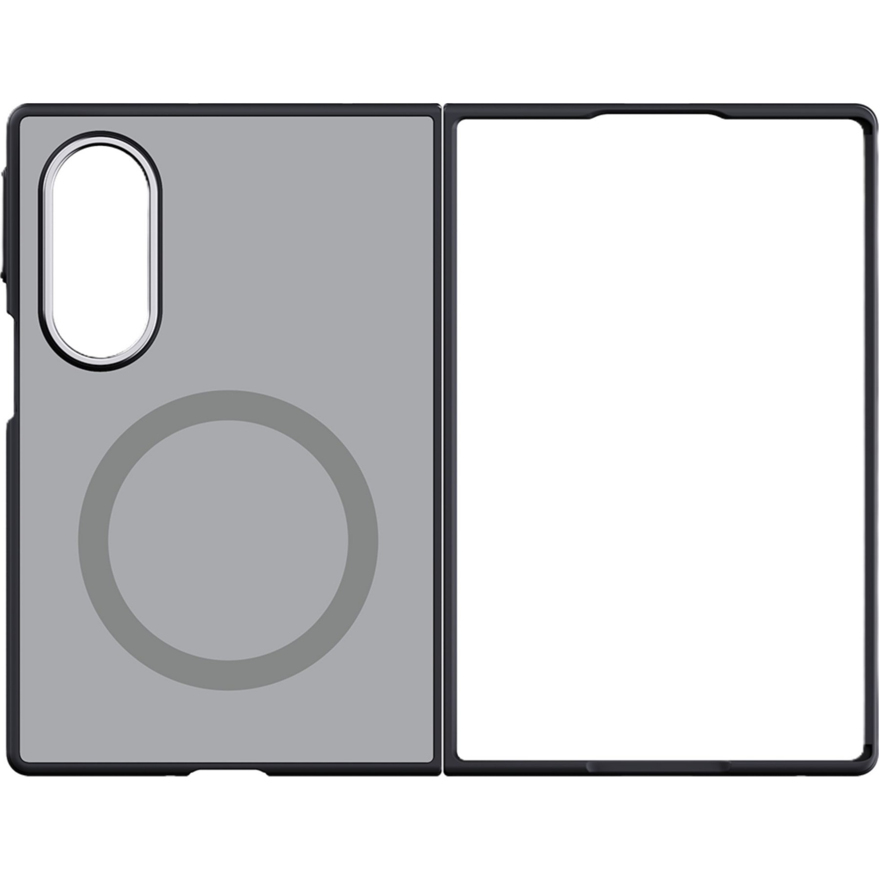 Coque SAMSUNG Z Fold8 Miroir MagSafe Argenté