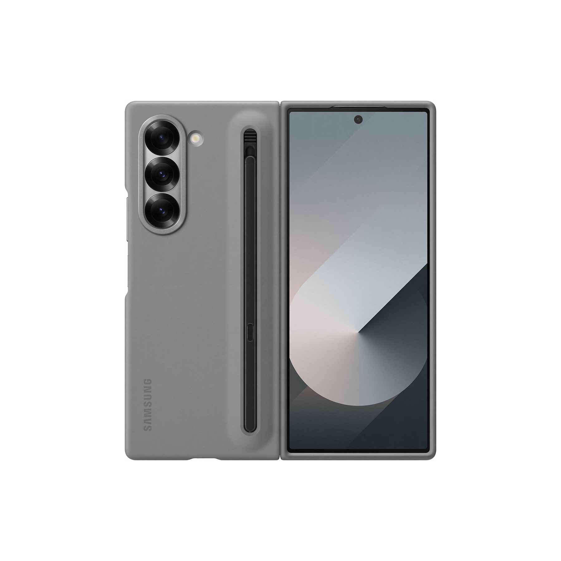 Coque SAMSUNG Z Fold6 Gris avec S Pen