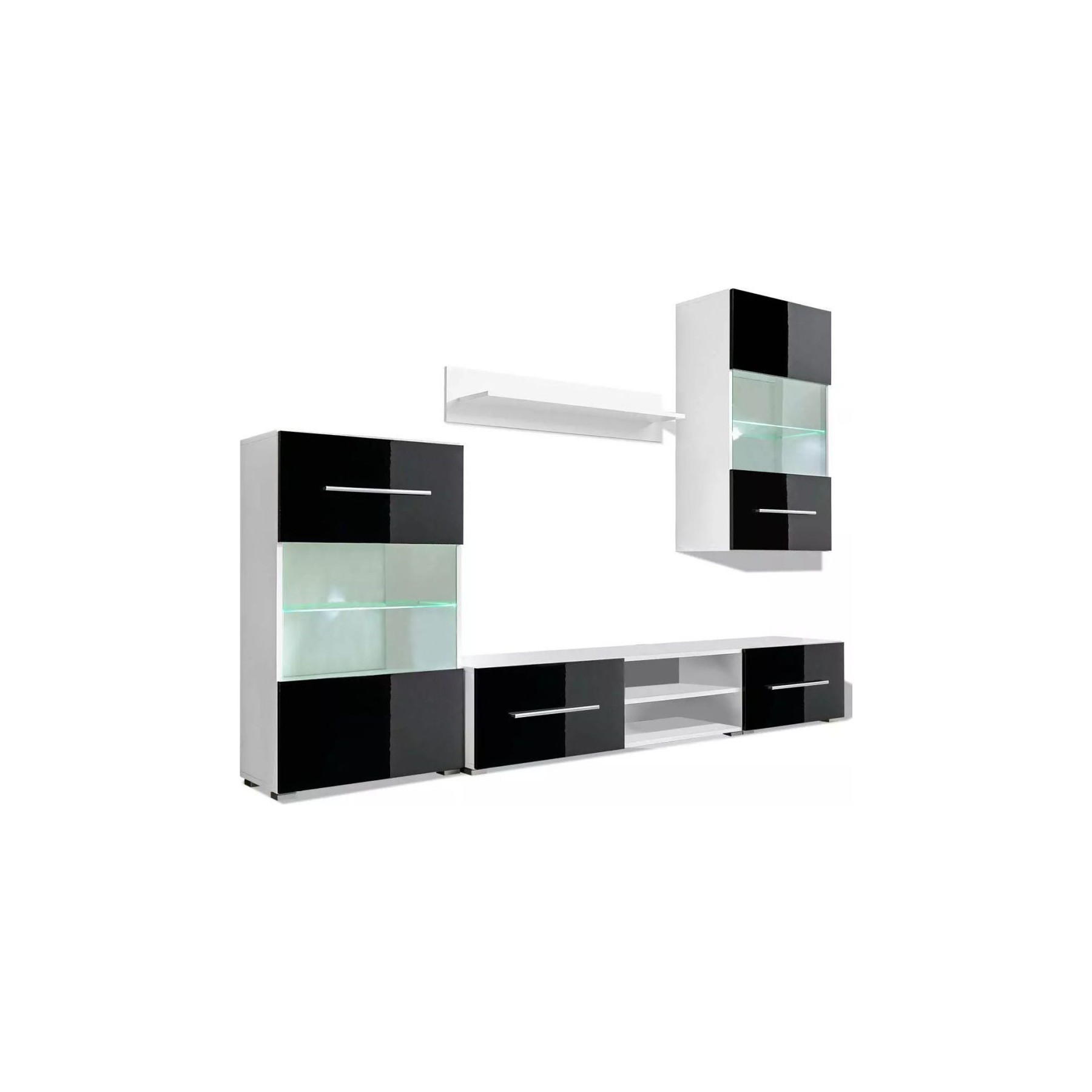 Meuble TV HELLOSHOP26 Meuble télé buffet tv télévision design