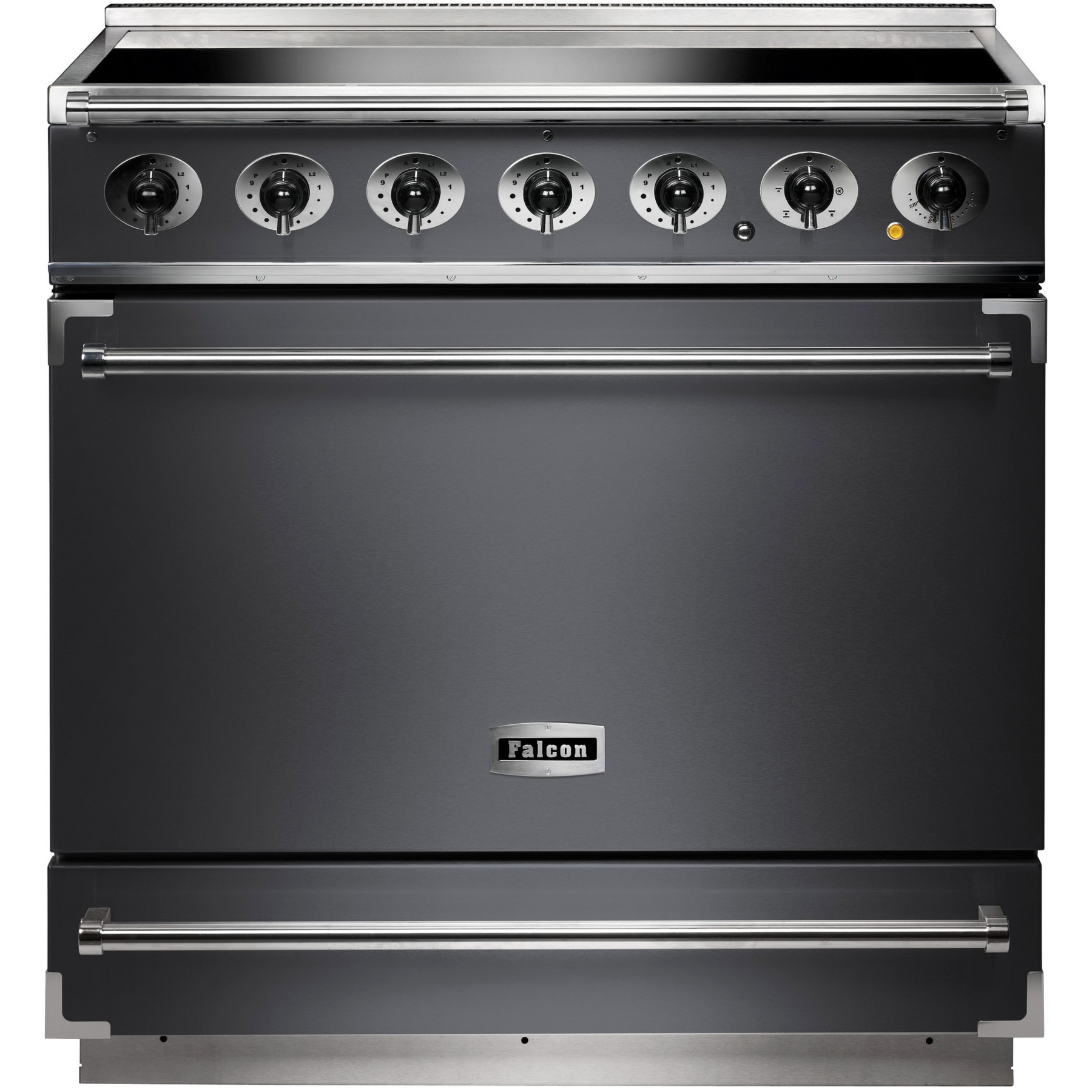 Piano de cuisson induction FALCON Semi Pro 900S 90 ARDOISE NICKEL BROSSÉ