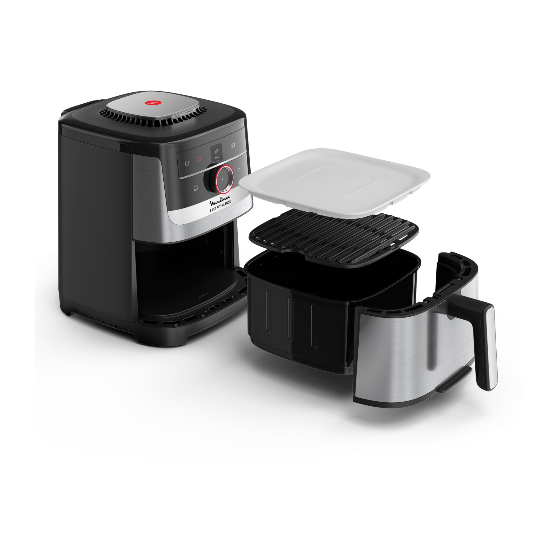 Friteuse sans huile MOULINEX Easy Fry Silence Smart 5L EZ572DF0