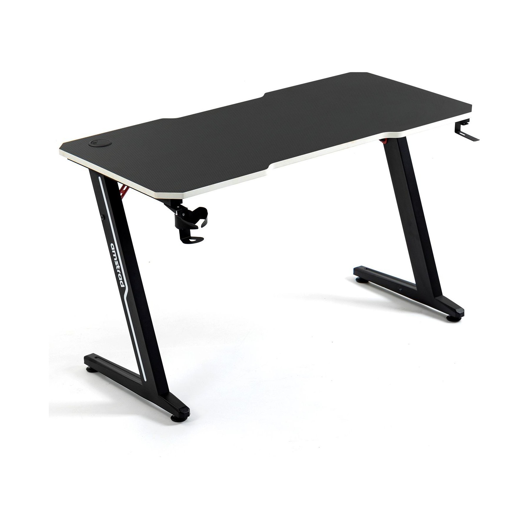 Bureau gamer AMSTRAD DESK120Z-WHITE