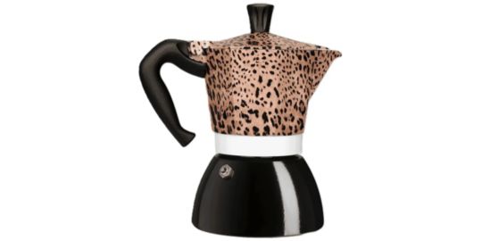 Cafetière italienne BIALETTI Moka Induction 6 cups D&G Leopard