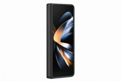 Coque SAMSUNG Z Fold 4 Cuir Anthracite