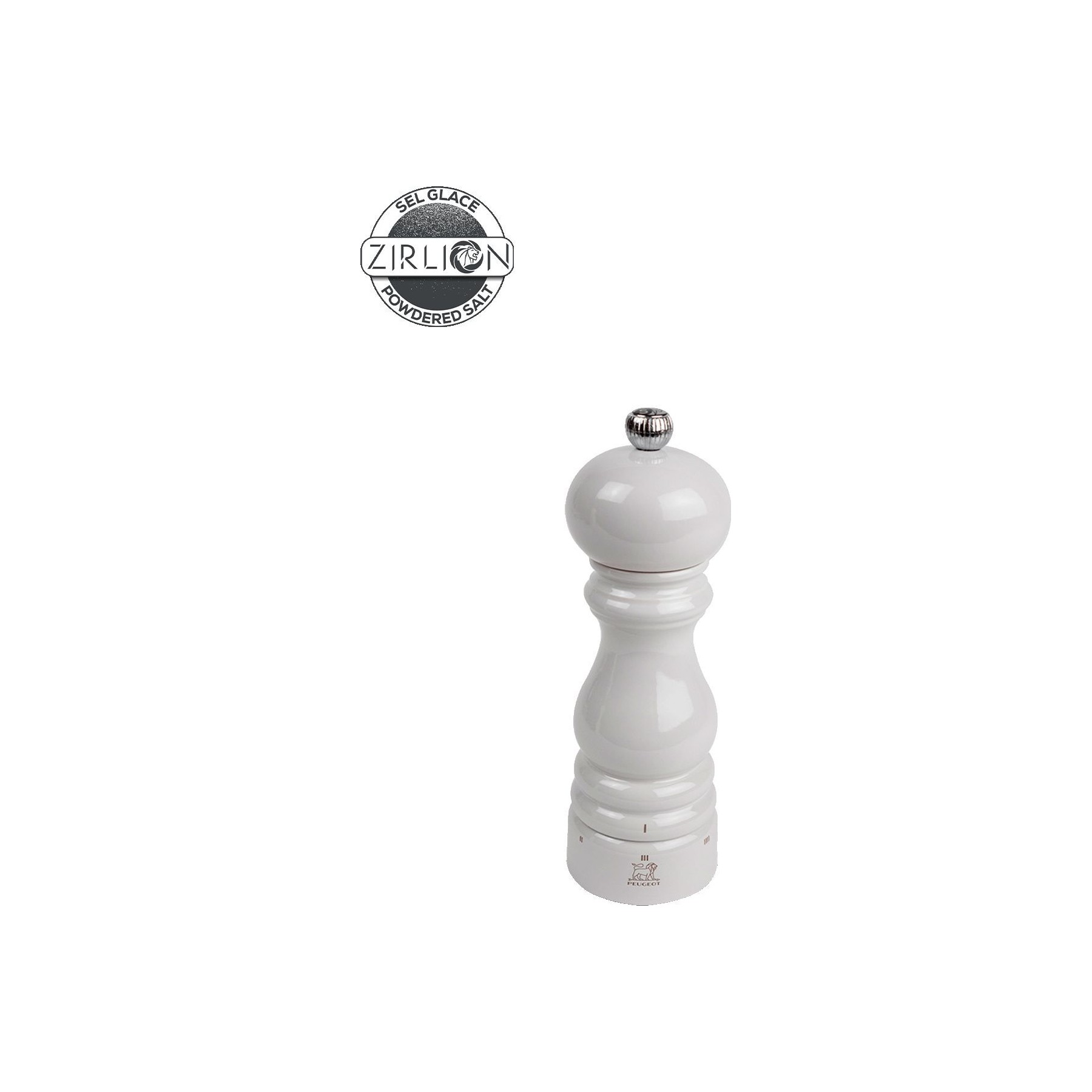 Moulin à sel PEUGEOT Paris u'Select Bois Gris Perle 18cm