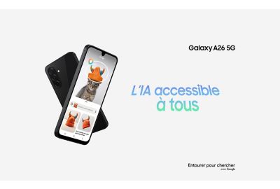 Smartphone SAMSUNG Galaxy A26 Blanc 128Go 5G