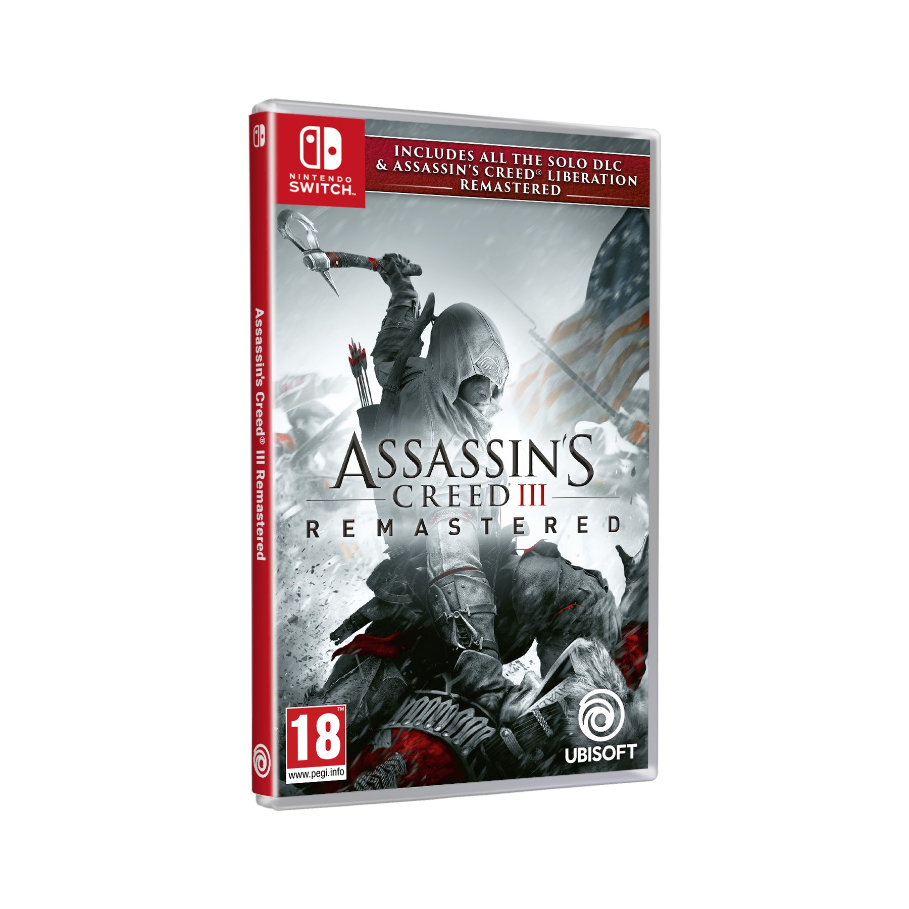Jeu Switch UBISOFT Assassin's Creed 3 + Liberation Remaster