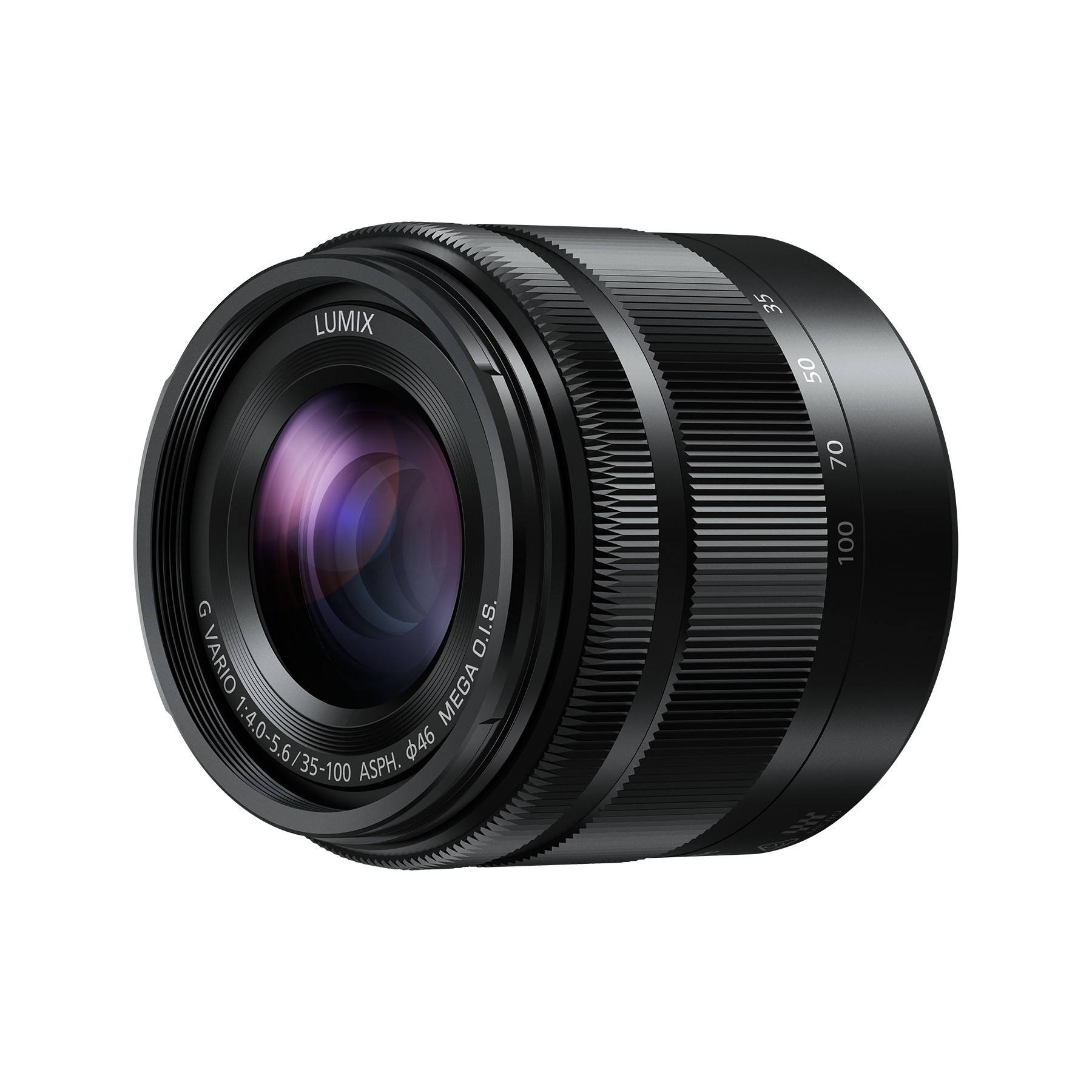 Objectif pour Hybride PANASONIC 35-100mm f/4-5.6 noir OIS Lumix G