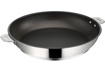 Poêle LAGOSTINA Salvaspazio+ Météorite inox revetu 28cm