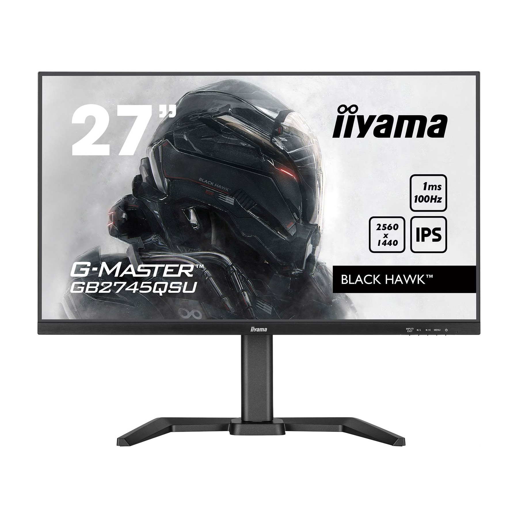 Ecran PC Gamer IIYAMA iiyama 27" LED - G-Master GB2745QSU-B2 B