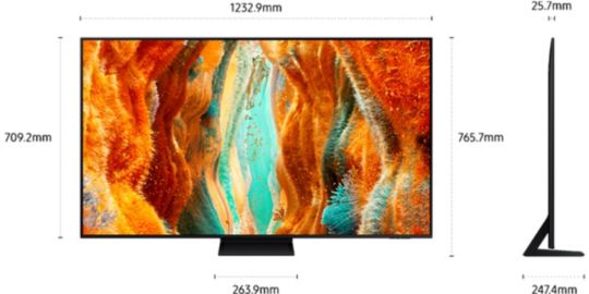 TV QLED SAMSUNG TQ55QN77F 2025