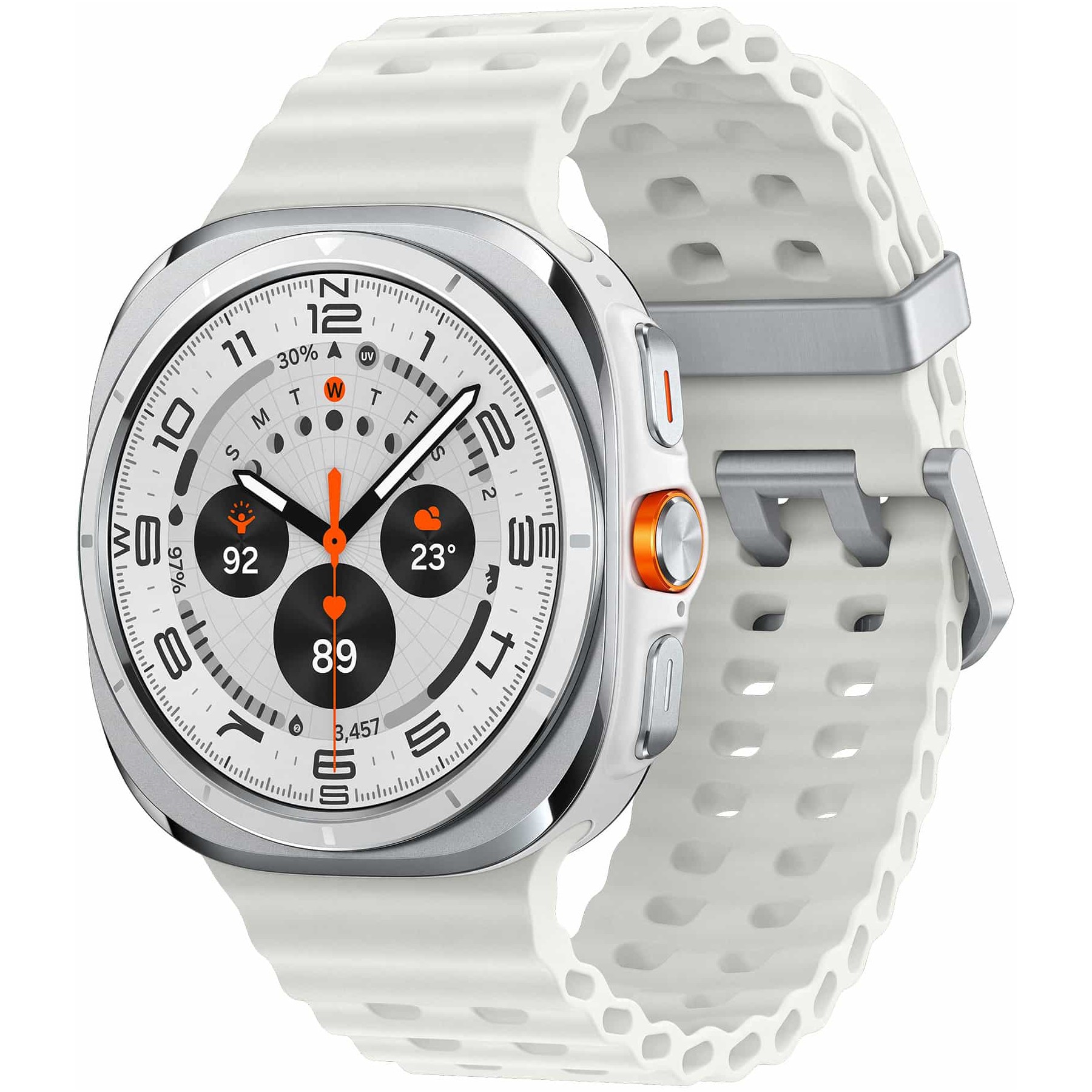 Montre connectée SAMSUNG Galaxy Watch Ultra 2025 Blanc Titane
