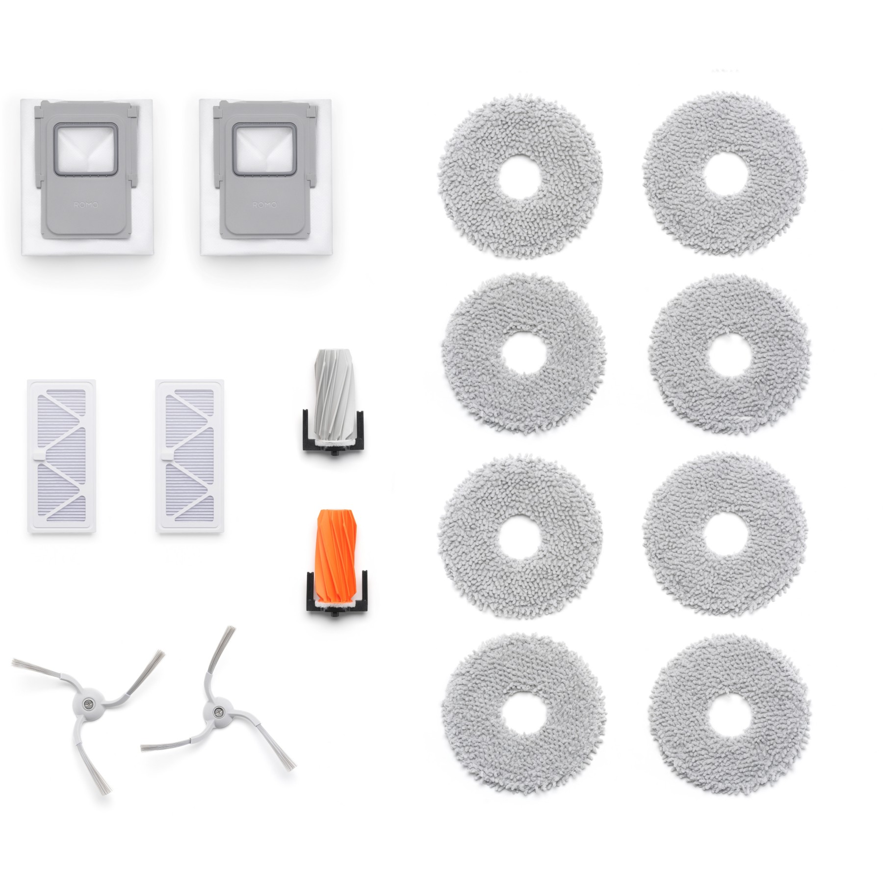 Kit accessoires DJI Entretien complet brosses filtres robot aspirateur Romo