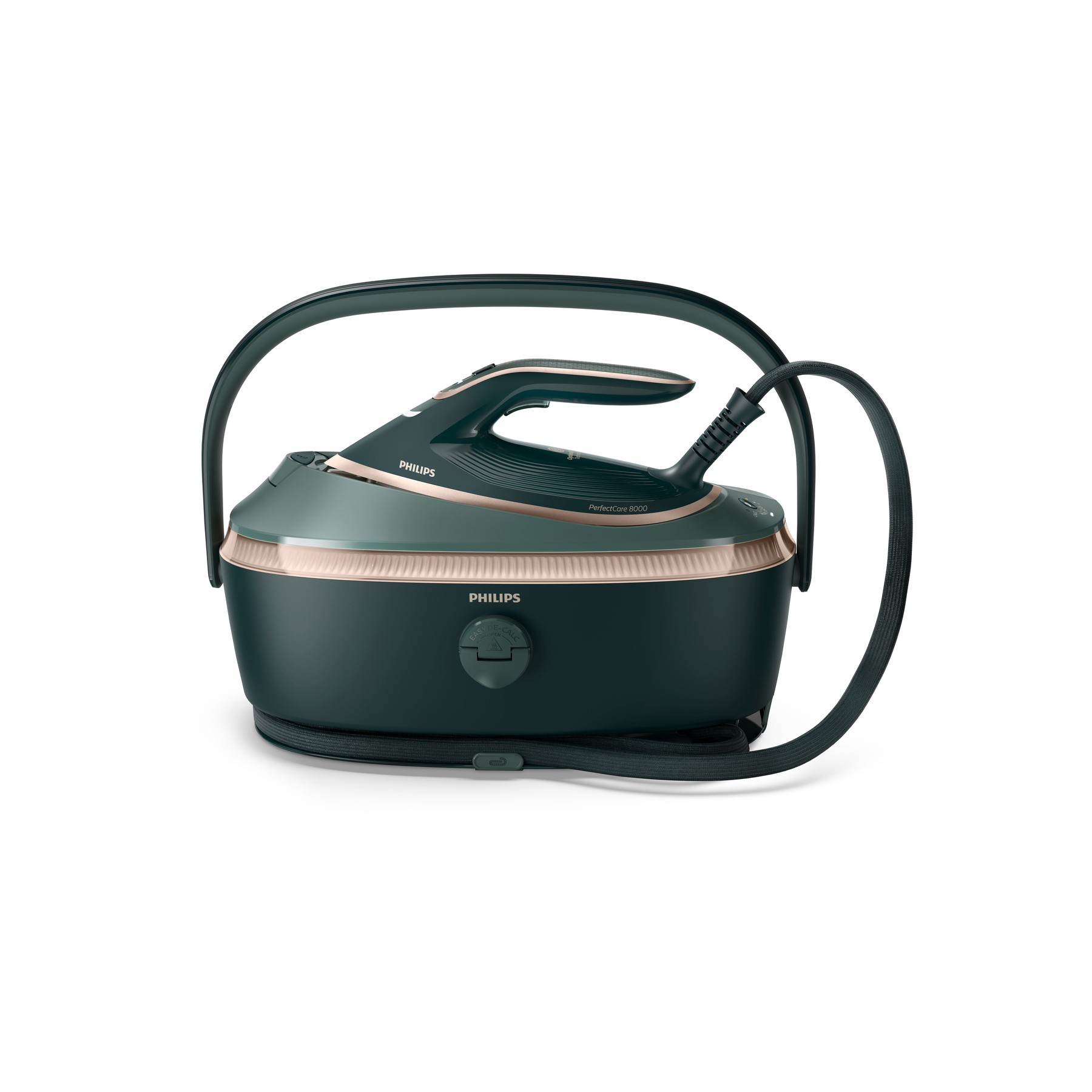 Centrale vapeur PHILIPS PSG8200/70 Série 8000 Vert foncé/Rose Gold 1.4L, 9 bars