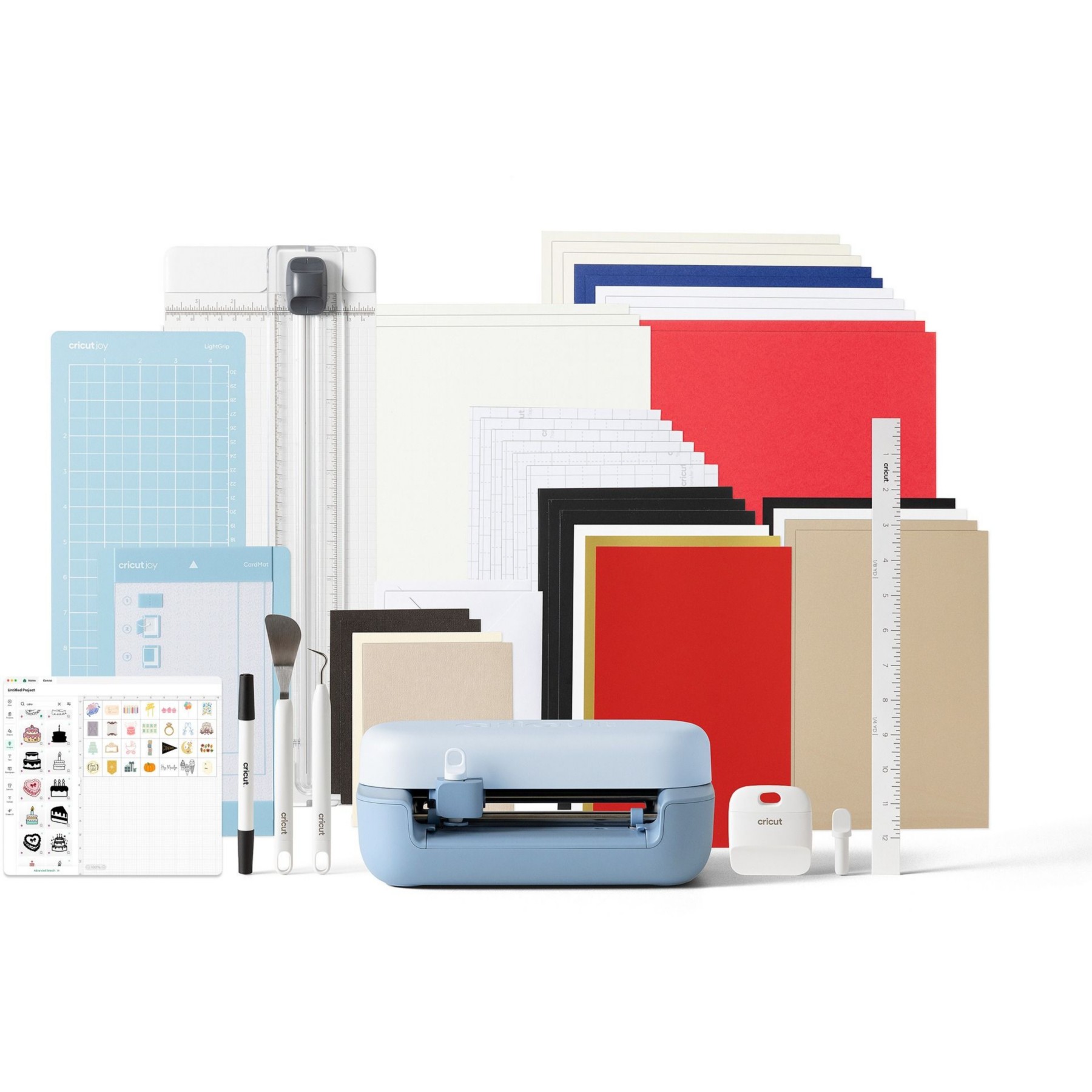 Machine de découpe CRICUT Pack Joy 2 Bleu