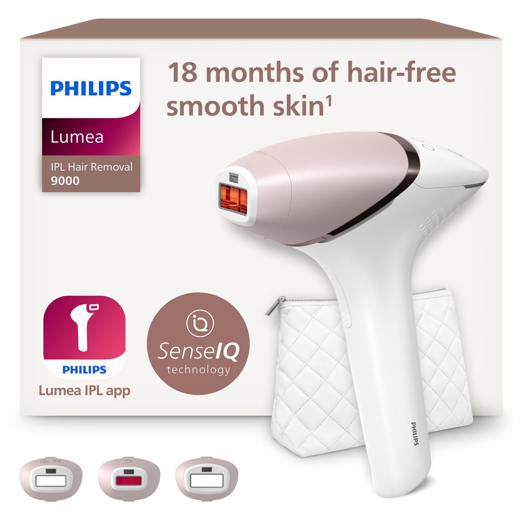 Epilateur lumière pulsée PHILIPS Lumea BRI955/01