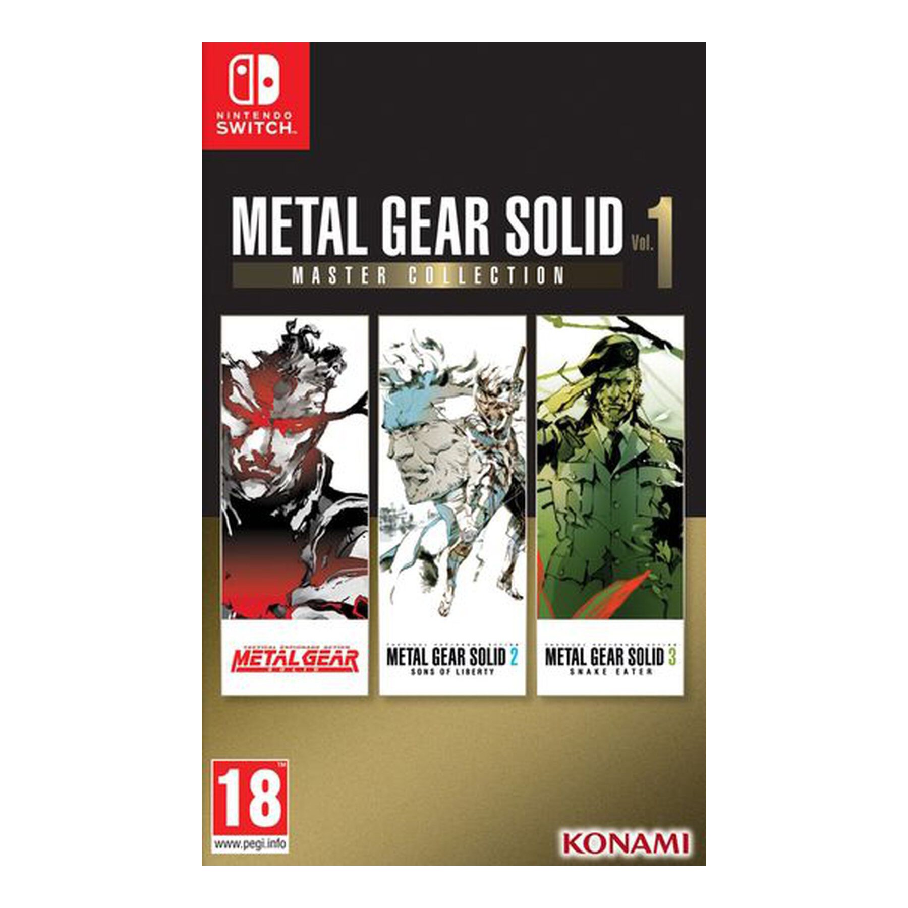 Jeu Switch KONAMI Metal Gear Solid Master Collection Vol.1